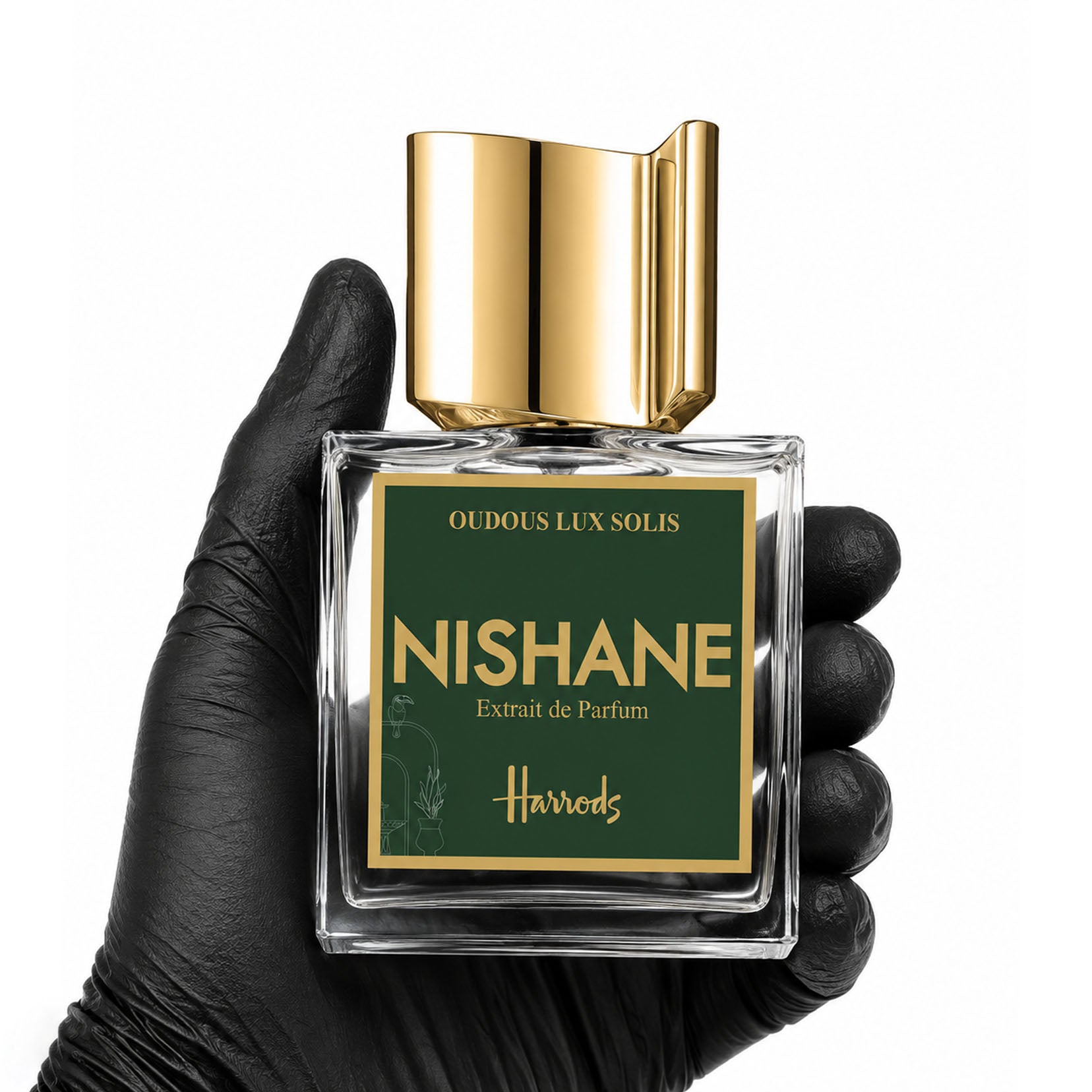 Nishane Oudous Lux Solis edp retail bottle - Scent Index