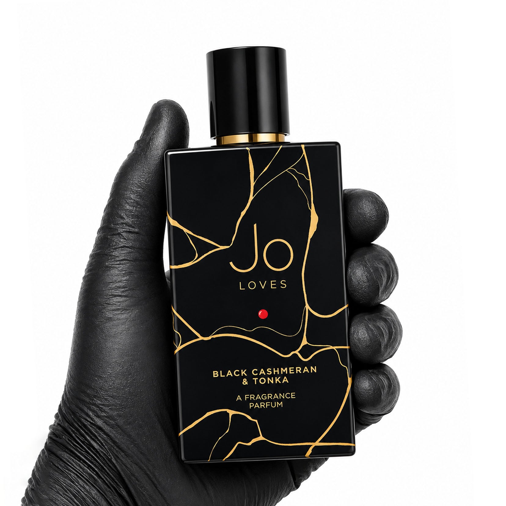 Jo Loves Black Cashmeran & Tonka retail bottle - Scent Index