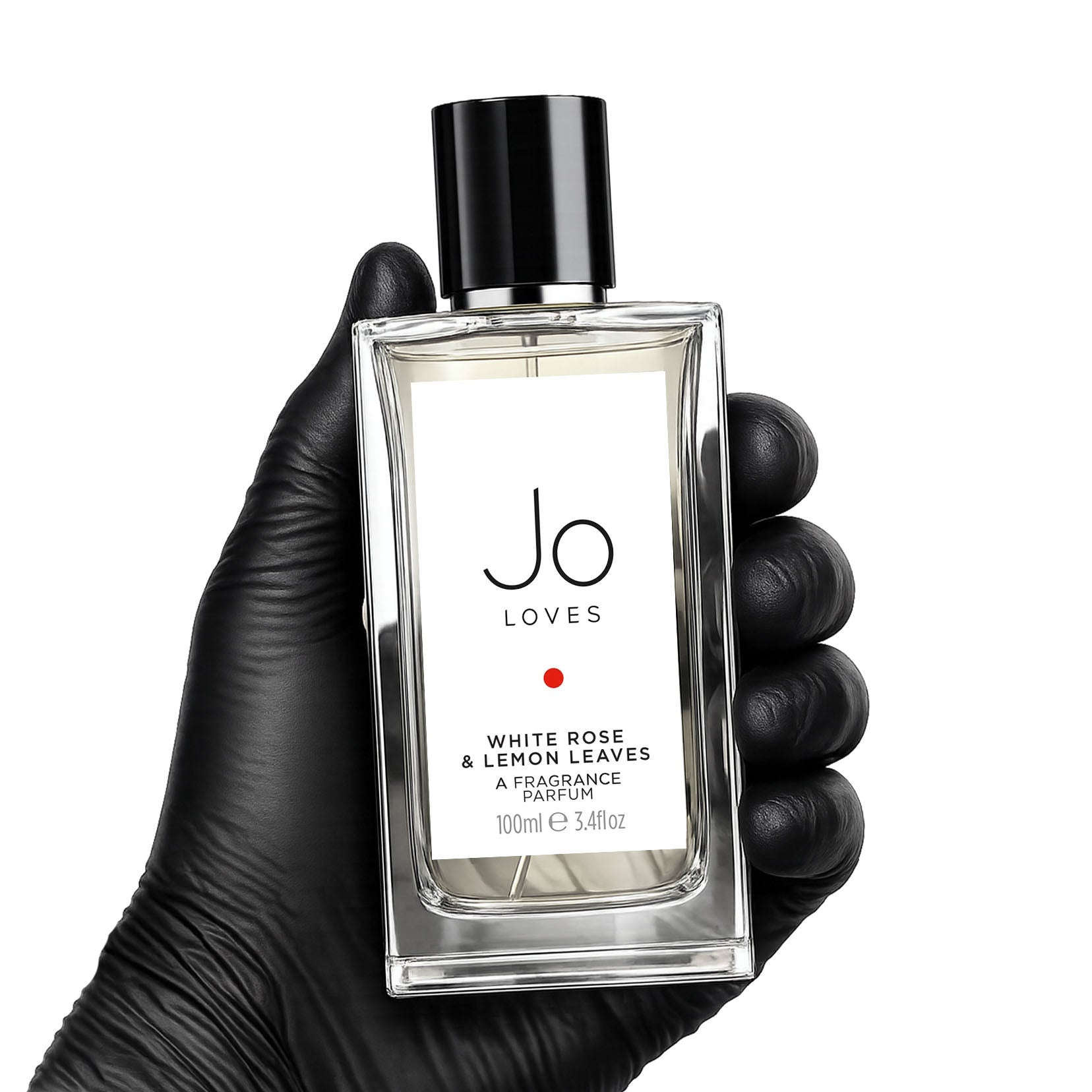 Jo Loves White Rose & Lemon Leaves retail bottle - Scent Index